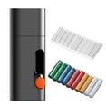 thumbnail image 1 of Graflsoa Stylo Colle Électrique Portable Mini avec Batterie Intégrée, Charge Type-C, 20 Bâtons de Colle, et Couvercle Isolé pour Bricolage et Réparations en Toute Sécurité, 1 of 6