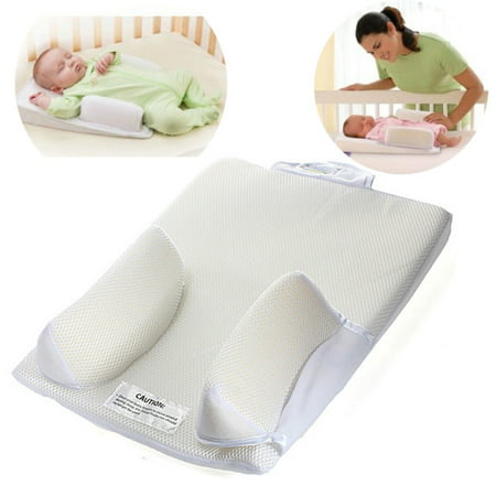 Newborn Infant Baby Anti Roll Pillow Sleep Positioner Prevent  Cushion Baby Pillows for  Newborns Sleeping Flat Head the Crib (Best Baby Sleep Positioner)