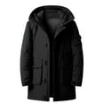 thumbnail image 4 of iHPH7 Puffer Jacket Womens Winter Jackets for Women Winter Clothing for Women Puffer Coat Women Long Winter Coats for Women Long Puffer Coat Women Zip Up Jackets for Women Black L, 4 of 7