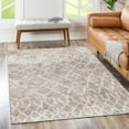 thumbnail image 4 of The Rug Collective  Nordic Nahla Beige Rug Machine Washable Area Rug 2'6'' x 7'5'' Runner, 4 of 5