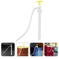 thumbnail image 2 of Miangastore Manual Operation Portable Oil Extractor Pump White 2Pcs 19.7*3.5*2.6In, 2 of 9