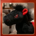 thumbnail image 4 of Peluche de caballo realista y suave para niños y adultos; compañero de peluche para la guardería y para regalar, 4 of 6