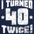 thumbnail image 3 of CafePress - I Turned 40 Twice! 80Th Birthday T Shirt - Men's Classic Graphic Cotton T-Shirt, 3 of 4