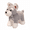 Gray-11.8in/30cm, variant on Schnauzer Dog Plush Toy Soft Simulation DogStuffed Animal Toys,Cute Photo Props Birthday Gift