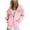 Pink, variant on Women Sweatshirt New Letter Printed Round Neck Pullover Street Long Sleeve Pullover Hoodie with Trendy Graphic Design Beige M