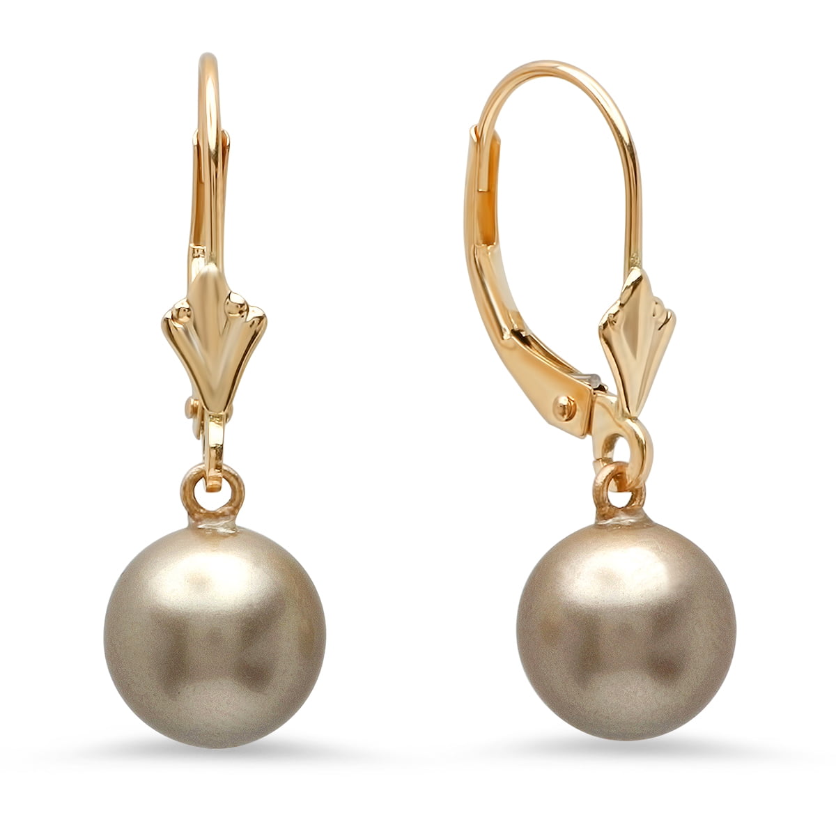 Jewellery Earrings Dangle & Drop Earrings 9ct Gold Dangle Drop Twist Earrings Ladies 32 mm Real 9ct Gold Gift Boxed 
