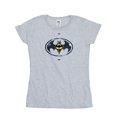 thumbnail image 3 of DC Comics Womens le T-Shirt en Coton avec Logo en Métal Flash Batman, 3 of 4