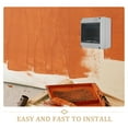 thumbnail image 2 of KAKOWELY Outdoor Electrical Box Weatherproof 6 Way Circuit Breaker Box Distribution Protection Box with Cover Plastic Electrical Enclosure for Indoor and Outdoor Use, 2 of 4