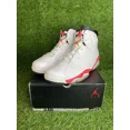 thumbnail image 3 of Ni - ke Ni - ke Air Jordan Retro 6 "White Infrared" (384664-123) Red Men's Shoes Size 13M, 3 of 5