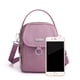 thumbnail image 4 of Bolso bandolera de moda de verano para mujer, bolso de tela Oxford para teléfono móvil, bolso bandolera de nailon de una sola pieza, bolso pequeño portátil, 4 of 5
