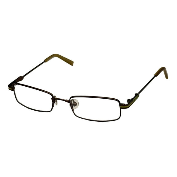 Converse Rectangle Metal Eyewear Frame Dunk Brown. 45mm