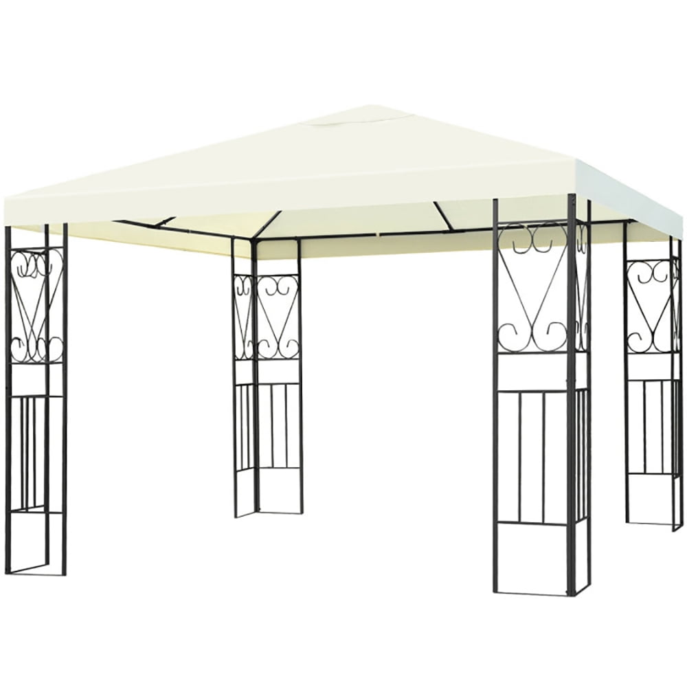 Aimee Lii 10 x 10 Feet Patio Gazebo Canopy Tent Garden Shelter, Backyard Canopy Gazebo