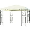 thumbnail image 3 of Canddidliike 10 x 10 Feet Patio Gazebo Canopy Tent Garden Shelter for Outdoor Patio Backyard Garden Lawn Sun Shade, 3 of 9