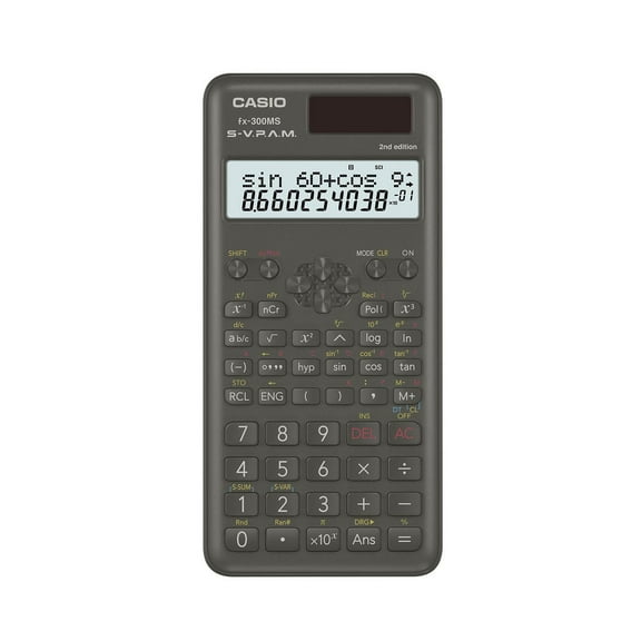 CASIO fx300MSplus2, calculatrice scientifique à 2 lignes