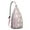 Pink-5, variant on Nautical Sling Backpack – Vintage Maritime Hiking Daypack with Anchor & Compass Design, Lightweight Waterproof Travel Bag for Beach, Boating, and Outdoor Adventure