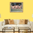 thumbnail image 3 of 5D DIY Diamond Painting Set "Three Little Pigs" Round Diamond Art Crafts for Adults, Suitable for Wall Decoration, Bedroom and Home Decoration, 3 of 6