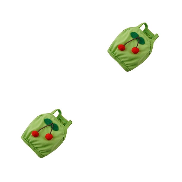 Greeniant Ropa para perros Suavidad Chaleco para cachorros pequeños Exquisito Primavera y verano Varios tamaños Estilo lindo Múltiples patrones SG 2piezas Greeniant CBP361670