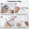 thumbnail image 3 of 12W Indoor Wall Sconce Modern LED Wall Lamps Up Down Wall Lighting for Bedroom, Hallway, Living Room, Stairs, 3 of 5