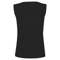 thumbnail image 6 of USSUMA Buttons Ribbed Workout Tank Summer Tops for Women 2022 Trendy Sport Solid Color Womens Tunic Tops V Neck Basic Shirts Tees Sleeveless Dressy Blouses for Women, 6 of 8