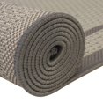 thumbnail image 5 of Unique Loom Border Indoor/Outdoor Border Rug Gray/Silver 9' x 12' Rectangle Border Contemporary Perfect For Patio Deck Garage Entryway, 5 of 8