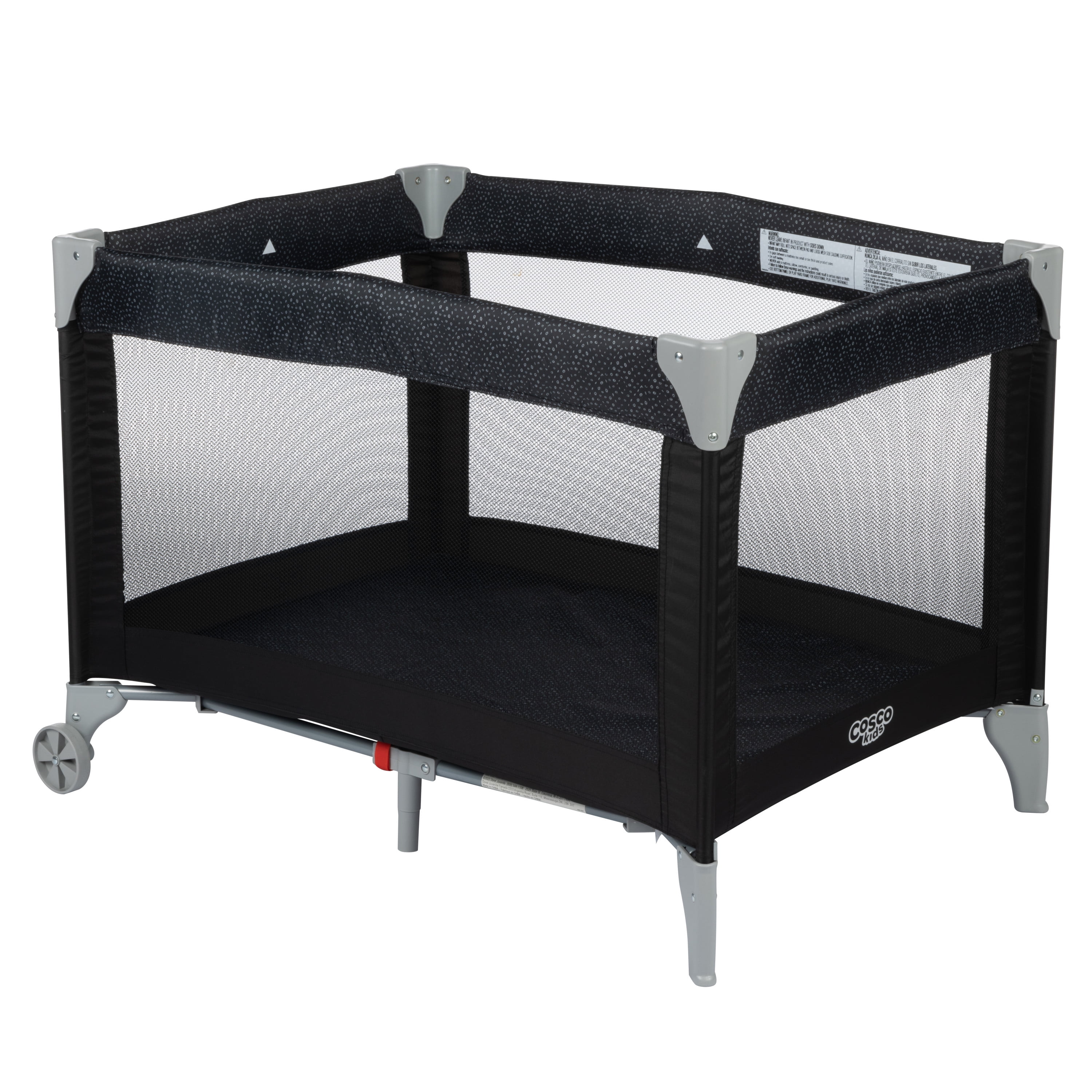 Cosco Kids™ Baby Playpen Funsport Portable Baby Play Yard, Noir Dot