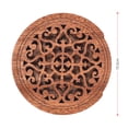 thumbnail image 5 of Tapa de boca La guitarra de madera Boca agujero de sonidos de la cubierta del bloque de votos Buffer de madera de caoba de ecualización acústica guitarras folk Tomshoo Tapa de boca, 5 of 5