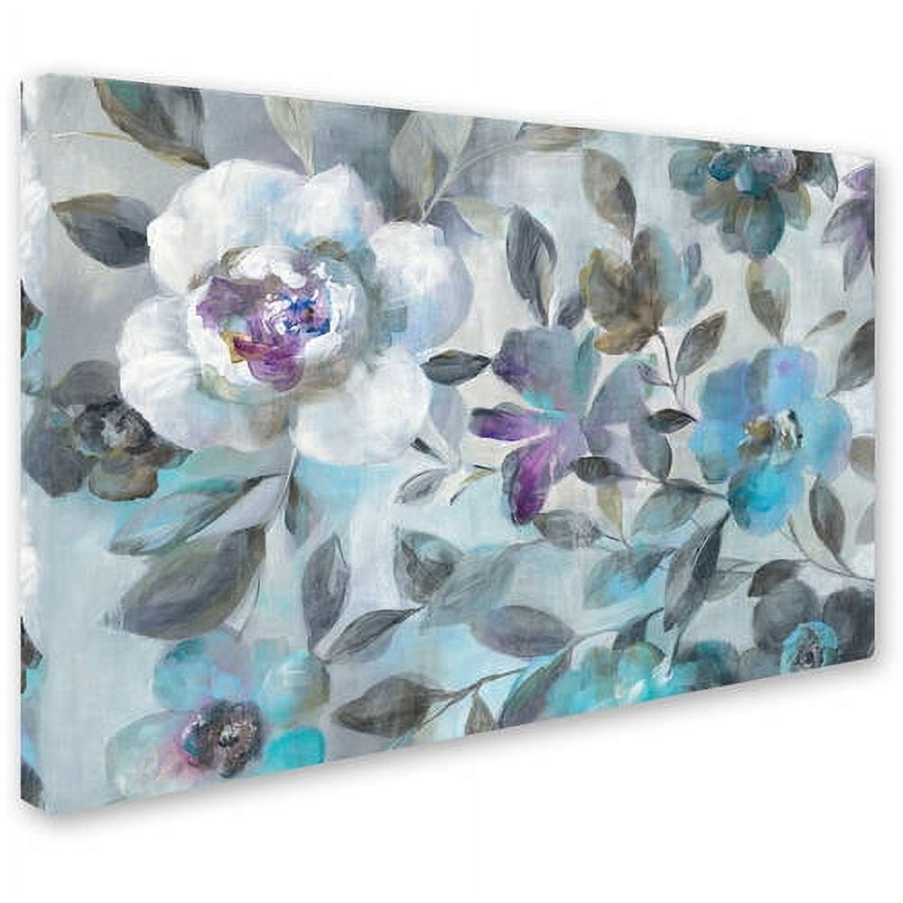 Trademark Fine Art "Twilight Flowers Crop" Canvas Art by Danhui Nai