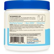 Nutricost Grass-Fed Collagen Powder 4 oz (Unflavored) - Grass Fed and Non-GMO Supplement