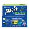 5 Pack - Macks Ear Seals Dual Purpose Ear Plugs - 1 Pair Each