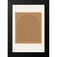 thumbnail image 2 of The Miuus Studio 13x18 Black Modern Framed Museum Art Print Titled - Composition V, 2 of 5