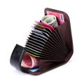 thumbnail image 4 of Genuine Leather Women's Multi-Card Organ Card Holder RFID Card Holder Advertising Gift Customized Logo Credit Card Case, 4 of 5