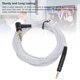 thumbnail image 3 of Cable de equilibrio auricular de 2.5 mm A 4.4 mm, enchufe flexible y reproducir un diámetro de cable de auriculares equilibrio de 4.92 pasteles 0.12 pulgadas para hd599 HD598, 3 of 7