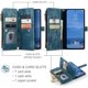 thumbnail image 3 of Compatible con la funda Billetera Samsung Galaxy S25,con Soporte para Tarjeta, Bolsillo Magnético con Cremallera, Correa de Cordón, Billetera de Cuero con Tapa para Samsung Galaxy S25 5G 6.2 Pulgadas, 3 of 7