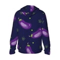 thumbnail image 3 of Easygdp Eggplant Lightweight Long Sleeve Sun Shirt Sports long-Sleeved Sun Protective Clothing, Quick Drying Breathable - Small, 3 of 9