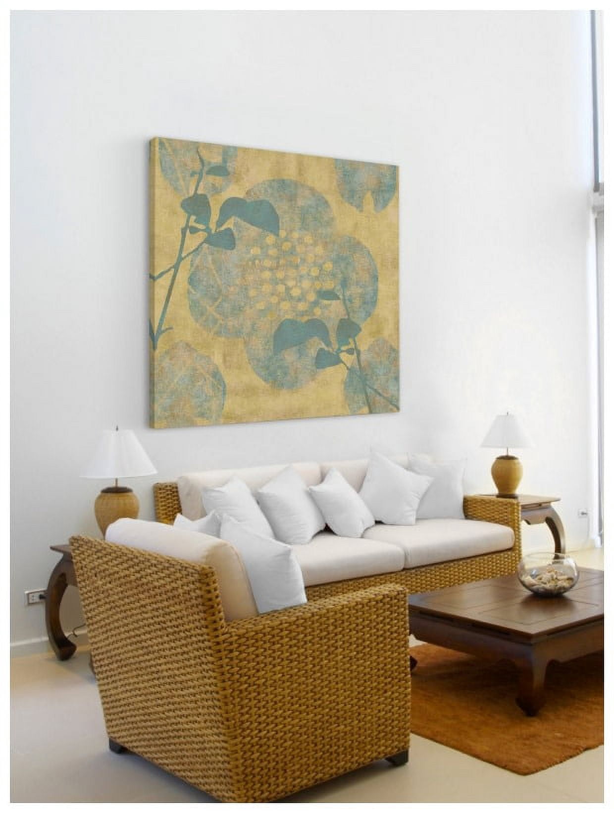 "Panel 8" Painting Print on Wrapped Canvas