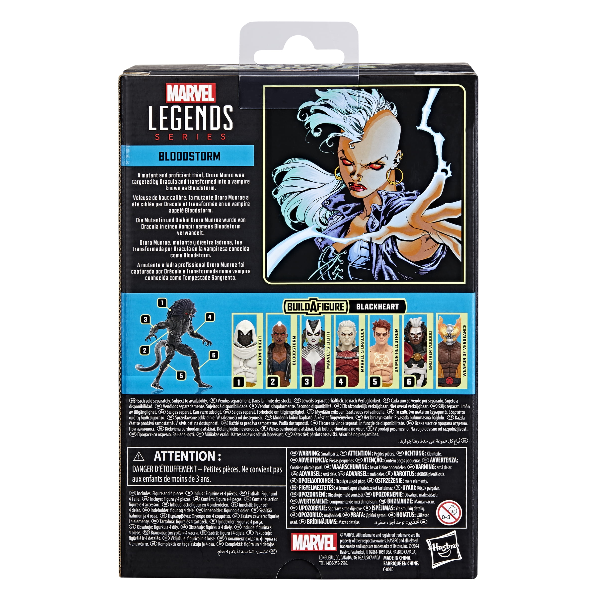 Marvel Legends Series Strange Tales Bloodstorm, 6" Comics Collectible Action Figure