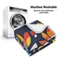 thumbnail image 5 of Yayeee Throw Blanket for Couch Soft Warm 50" x 60" Sofa Chair Bed Decoration, Art Flowers, 5 of 7