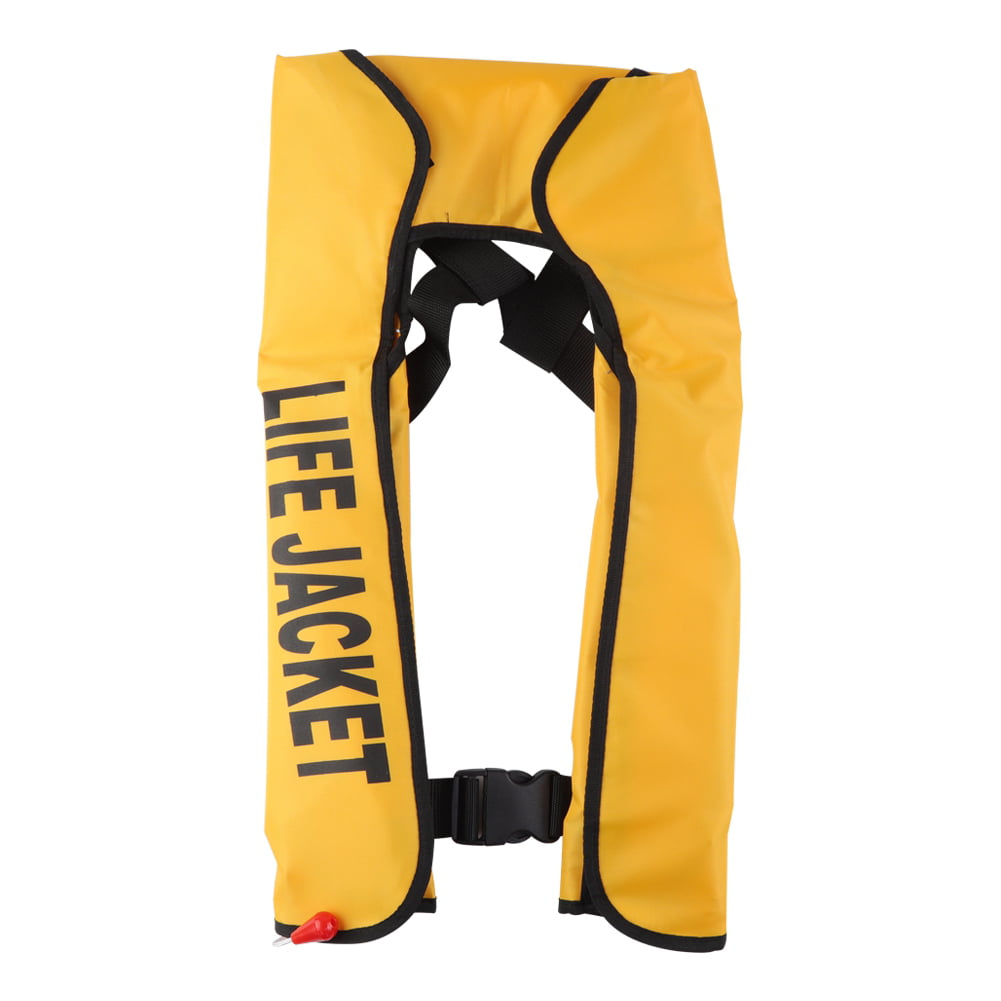 Details about   Automatic Inflatable Life Jacket Adult Life Vest Water Sports Survival Jacket 