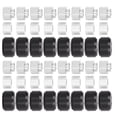 thumbnail image 3 of Pulley Wheels, 48Pcs POM Pulley Wheel Set High Accuracy With Rubber Bearing For 3D Printer Black Pulley, 3 of 8