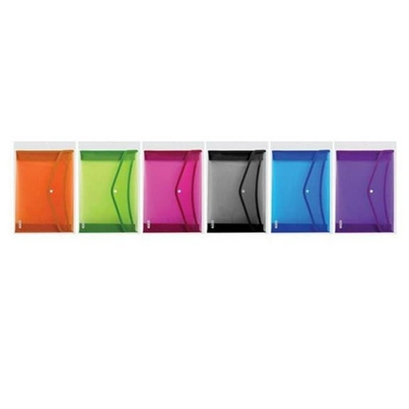 Bazic   V-Flap Letter Size Document Holder  Case of 24