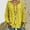Yellow, variant on Palato Women's Plus Size Tops,Women Fashion Loose Large Size Solid Color Hood Long Sleeves Sweater Tops