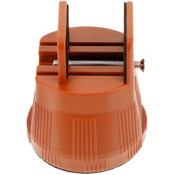 NUOLUX 1Set Furniture Riser for Desks Height Adjustment Brown Rectangular Plastic Metal 9.4x3.1x3.1in