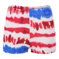 thumbnail image 1 of Aayomet Shorts Larges pour Femmes Sans Poches Imprimé Shorts de Sport (Rouge, m), 1 of 5
