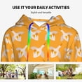 thumbnail image 4 of Haiem Flying Ducks for Women's Fashion Hoodies & Sweatshirts with Kangaroo Pocket,Hooded Sweatshirt with Eye-catching Drawstrings-XX-Large, 4 of 7