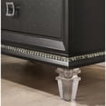 thumbnail image 4 of Lavish 3 Piece Gray Bedroom Set with Light up Headboard in Eastern King, 4 of 9