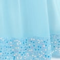 thumbnail image 6 of newwalpole Girls Velvet Christmas Dress for Girls Long Sleeve Velvet Sequin Tutu Winter Party Holiday Dress Sky Blue for Size 7-8 Years, 6 of 9