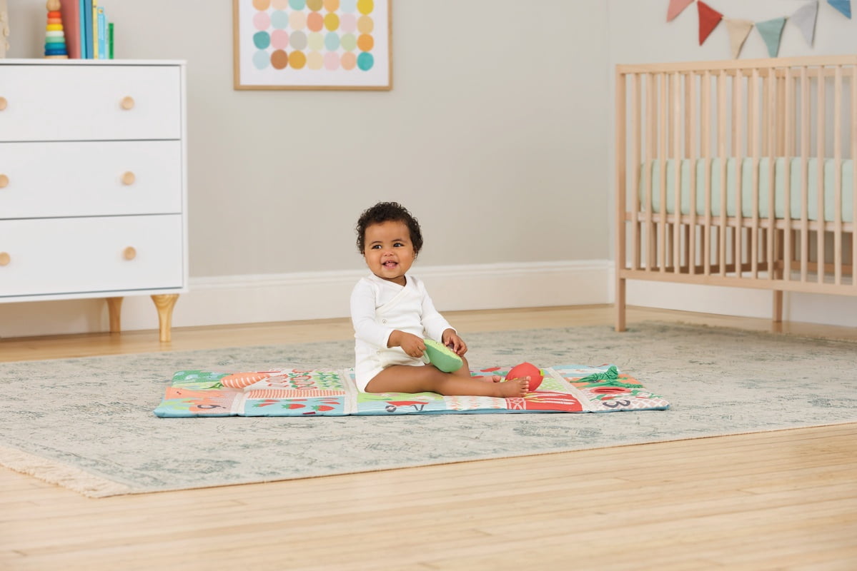 Skip Hop Farmstand Grow & Play Baby Activity Gym for Ages 0-2 Years