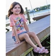 thumbnail image 2 of Disney Daisy Duck Minnie Mouse T-Shirt and Chambray Shorts Outfit Set Toddler to Big Kid, 2 of 5