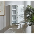 thumbnail image 5 of CRO Decor Modern Wood Ironing Board with 4 Storage Cabinets in White, 5 of 9