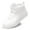 White, variant on Fashion Hook and Loop High Top Sneakers Casual Walking Shoes,White,Womens